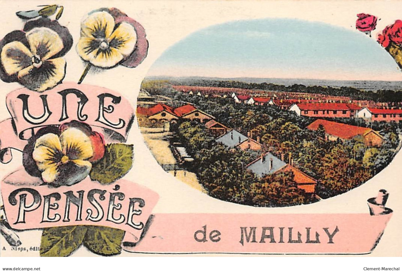 Une Pensée De MAILLY - Très Bon état - Mailly-le-Camp