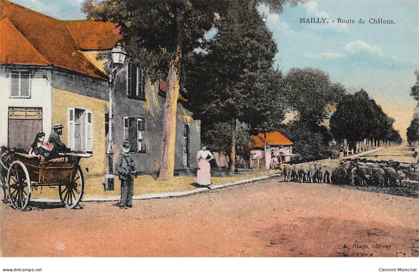 MAILLY - Route De Châlons - Très Bon état - Mailly-le-Camp