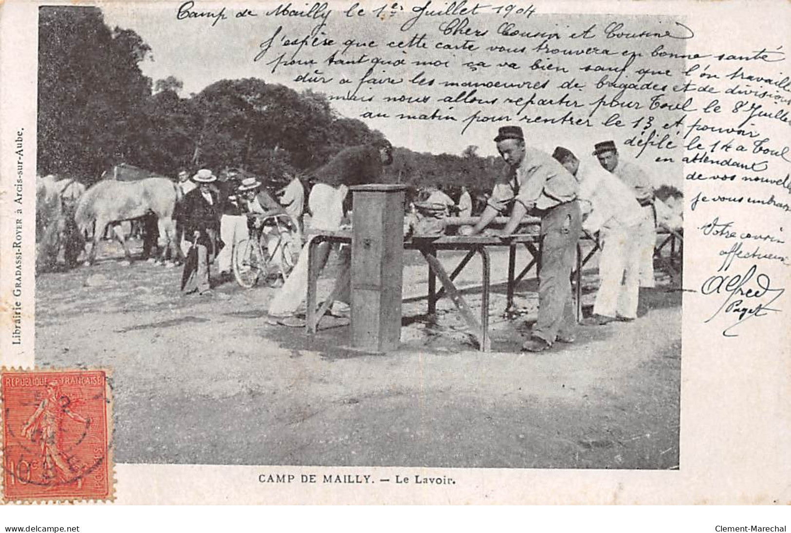 CAMP DE MAILLY - Le Lavoir - Très Bon état - Mailly-le-Camp