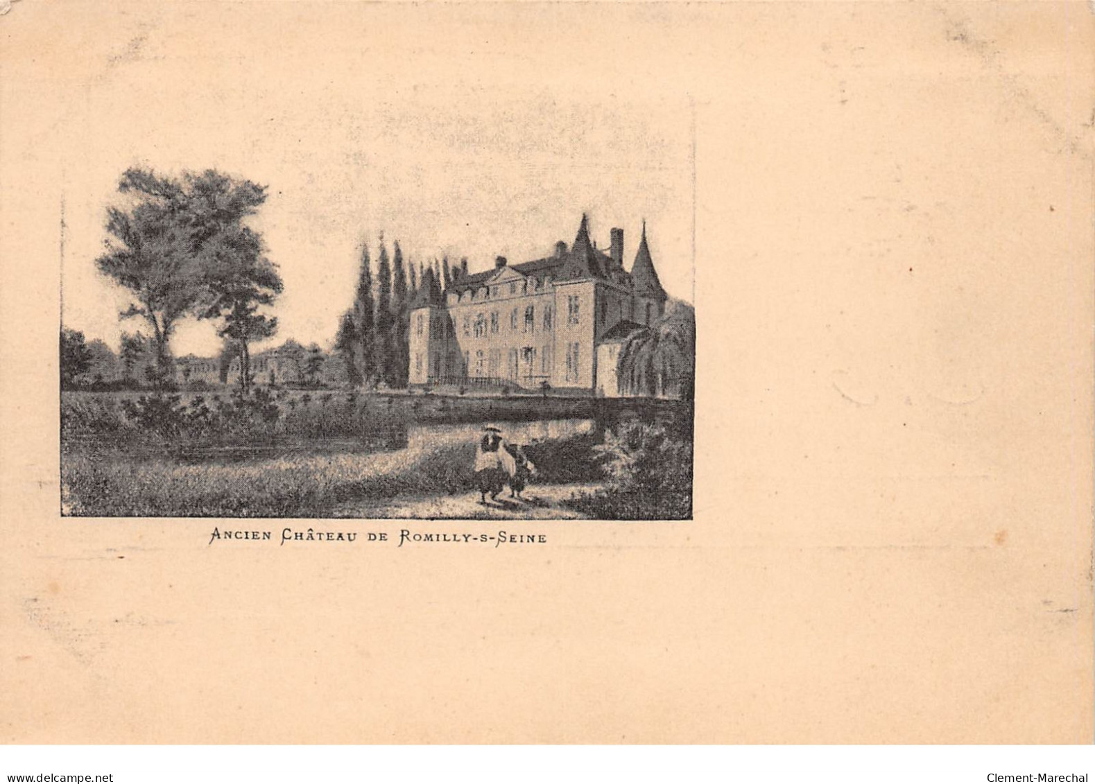 Ancien Château De ROMILLY SUR SEINE - Très Bon état - Romilly-sur-Seine