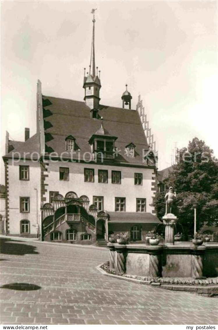 72637125 Poessneck Rathaus Poessneck - Poessneck