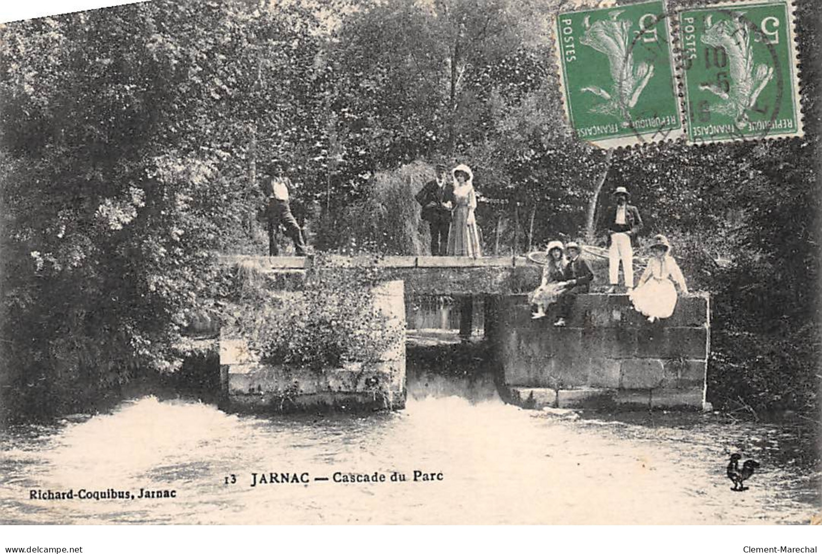JARNAC - Cascade Du Parc - Très Bon état - Jarnac