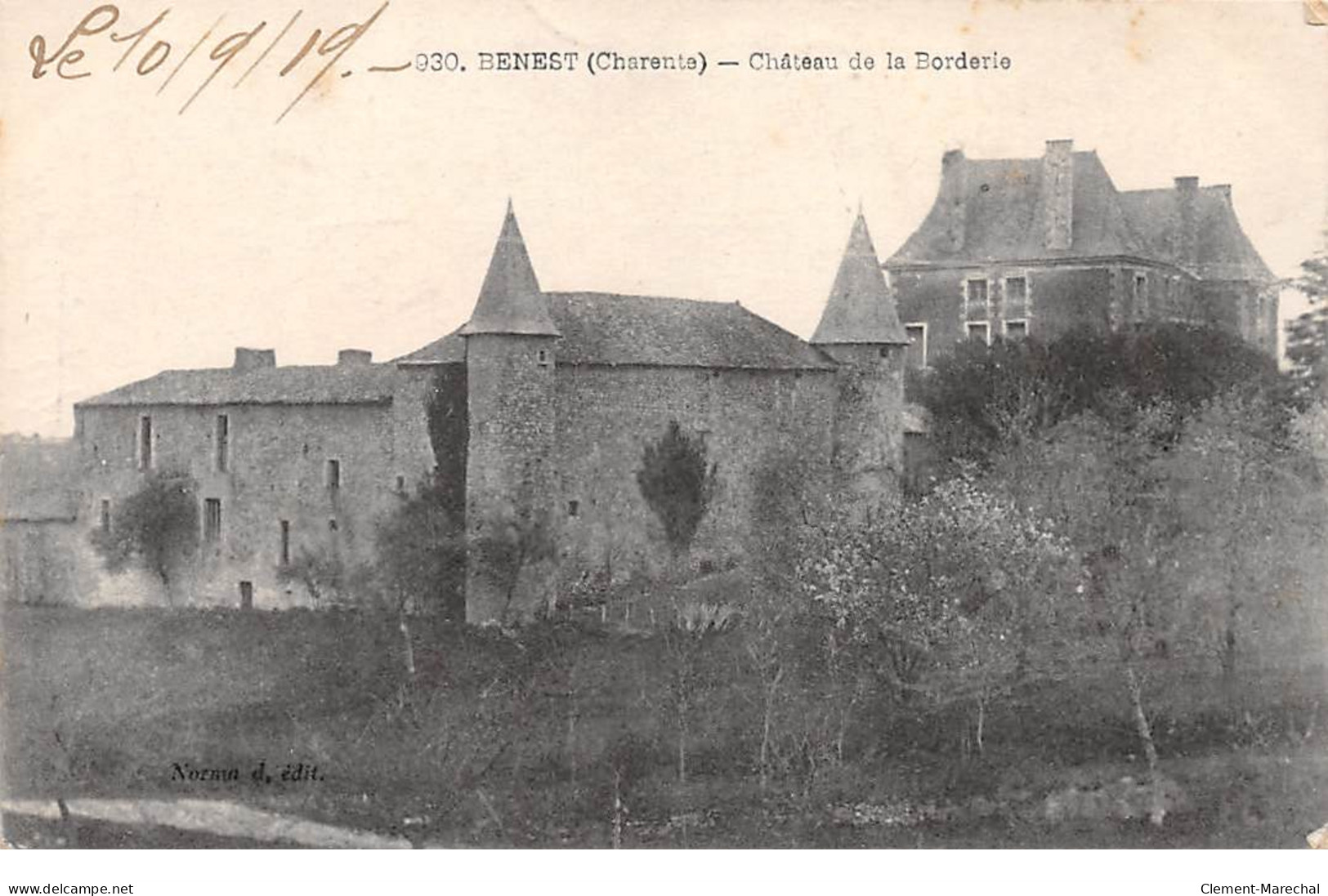 BENEST - Château De La Borderie - Très Bon état - Sonstige & Ohne Zuordnung