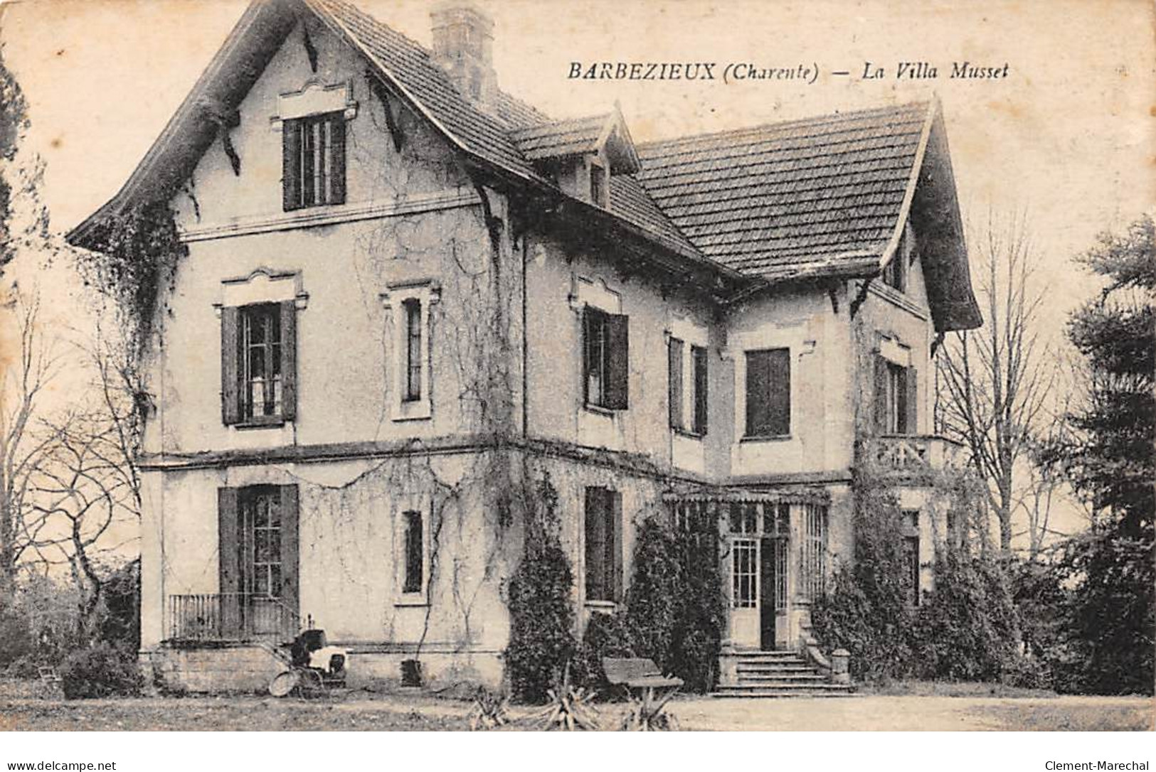 BARBEZIEUX - La Villa Musset - Très Bon état - Sonstige & Ohne Zuordnung