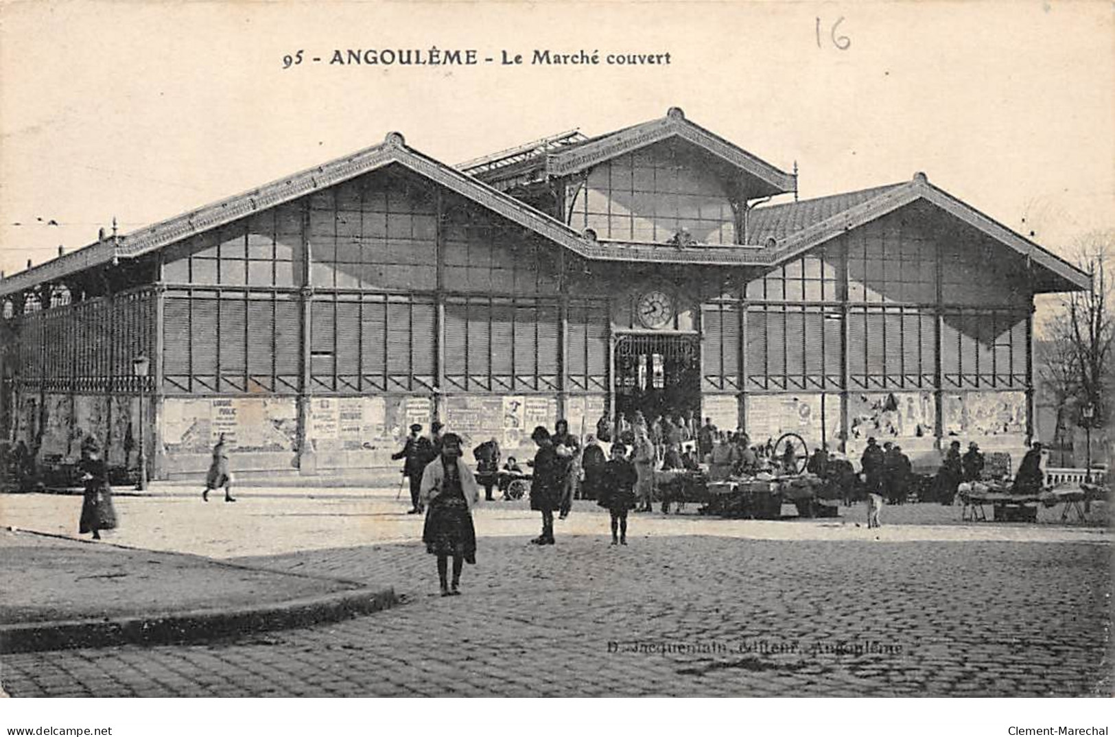 ANGOULEME - Le Marché Couvert - Très Bon état - Angouleme