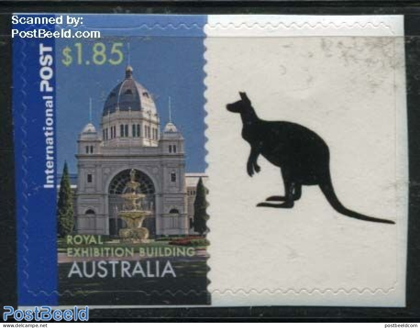 Australia 2016 Royal Exhibition Building 1v With Personal Tab (with Year 2006), Mint NH, Art - Architecture - Nuevos
