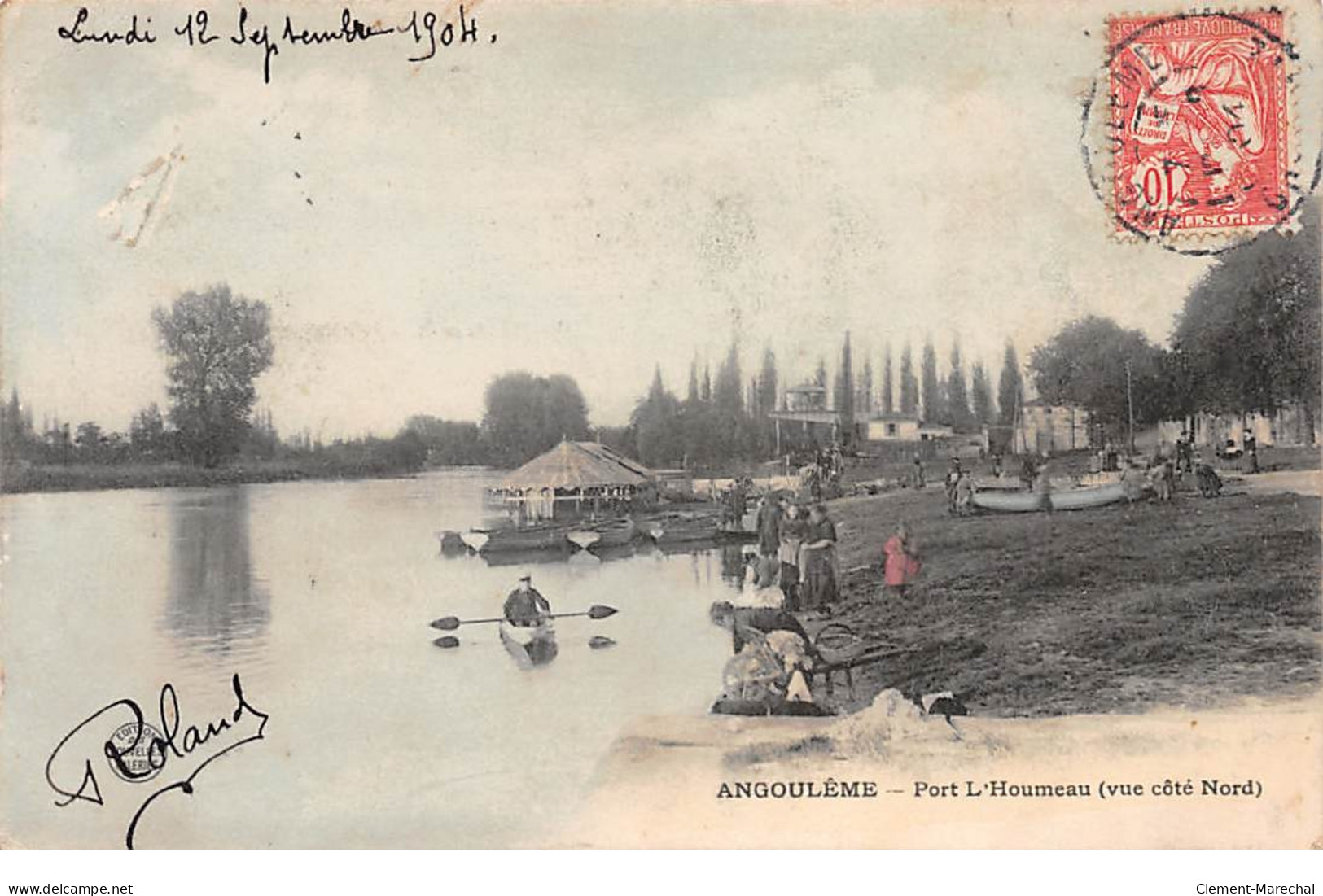 ANGOULEME - Port L'Houmeau (vue Côté Nord) - Très Bon état - Angouleme