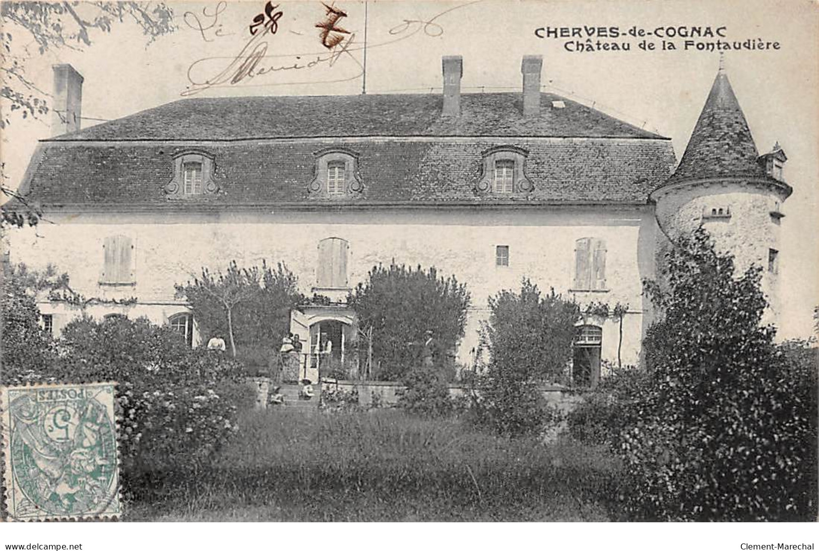 CHERVES DE COGNAC - Château De La Fontaudière - Très Bon état - Sonstige & Ohne Zuordnung