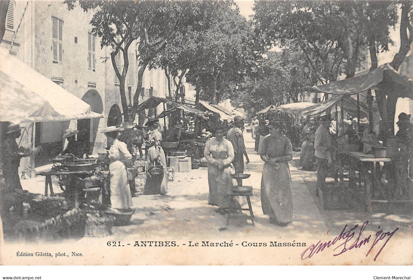ANTIBES - Le Marché - Cours Masséna - Très Bon état - Antibes - Vieille Ville