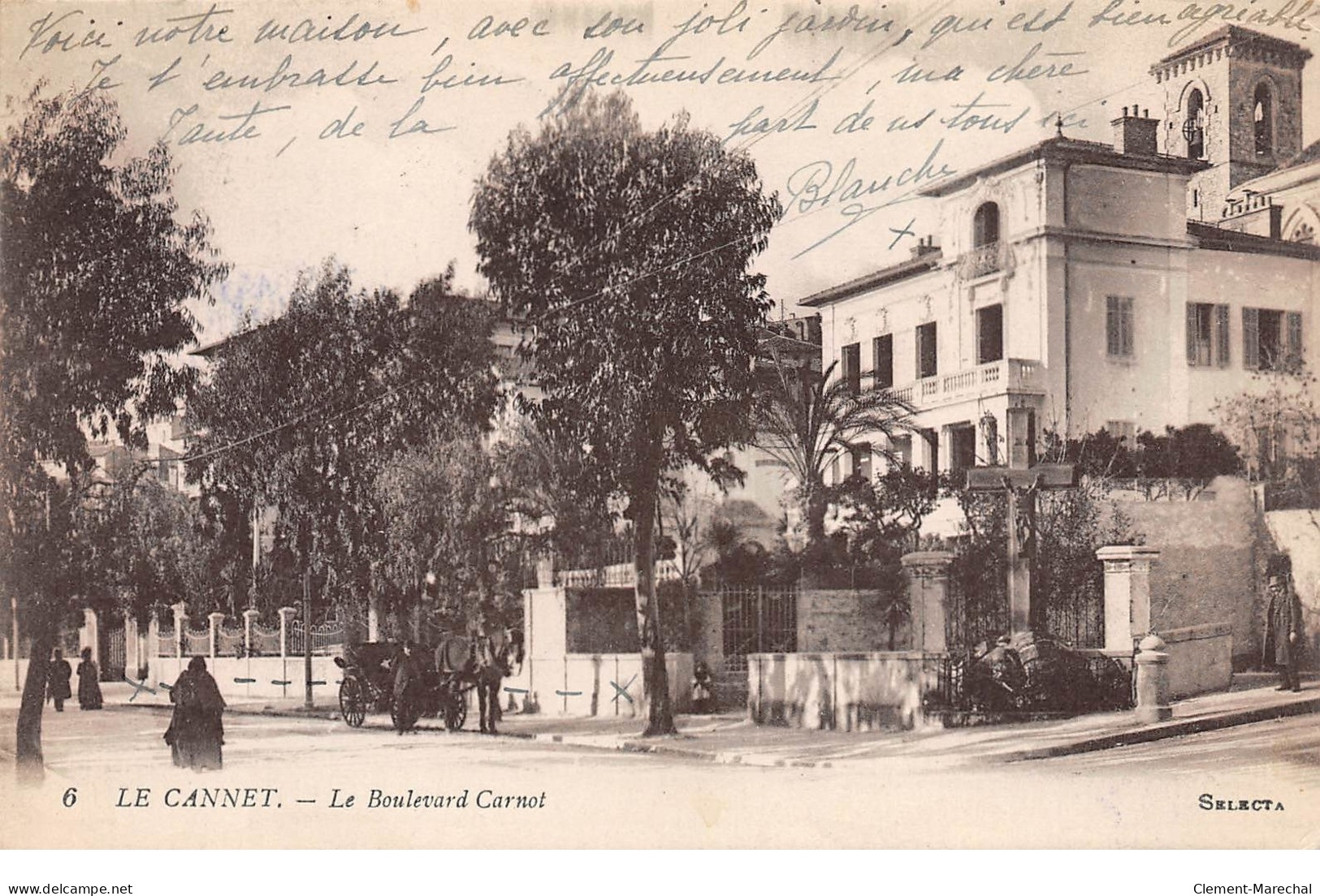 LE CANNET - Le Boulevard Carnot - Très Bon état - Le Cannet