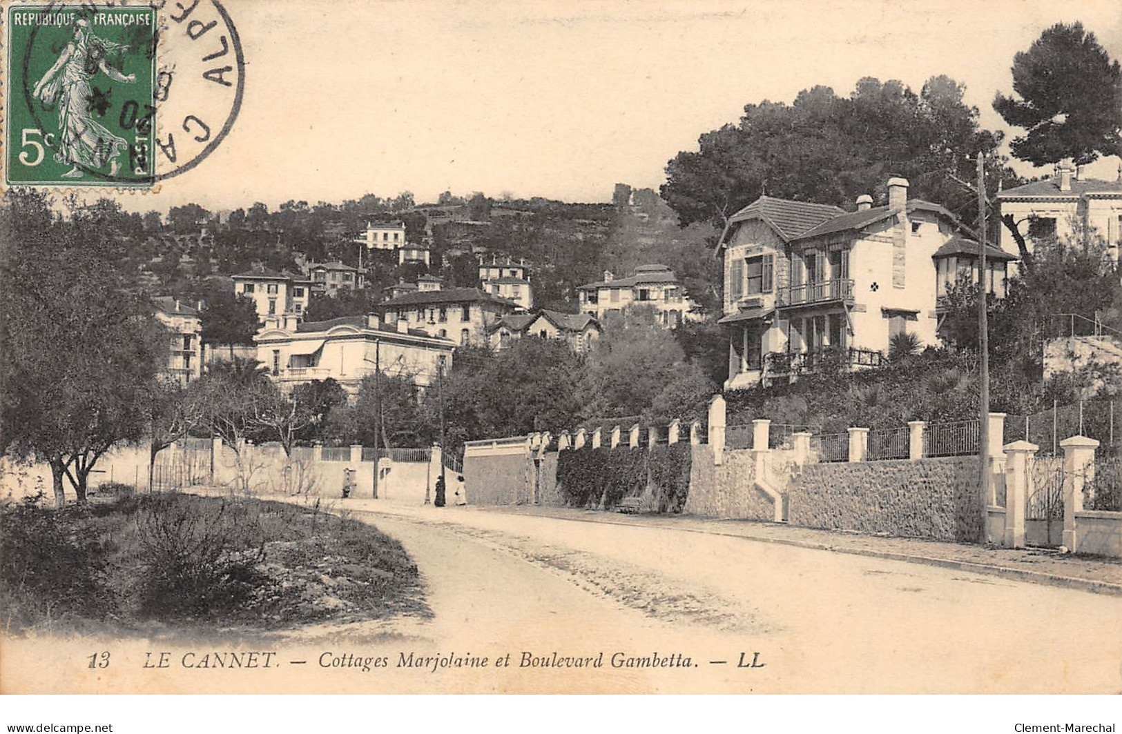 LE CANNET - Cottages Marjolaine Et Boulevard Gambetta - Très Bon état - Le Cannet