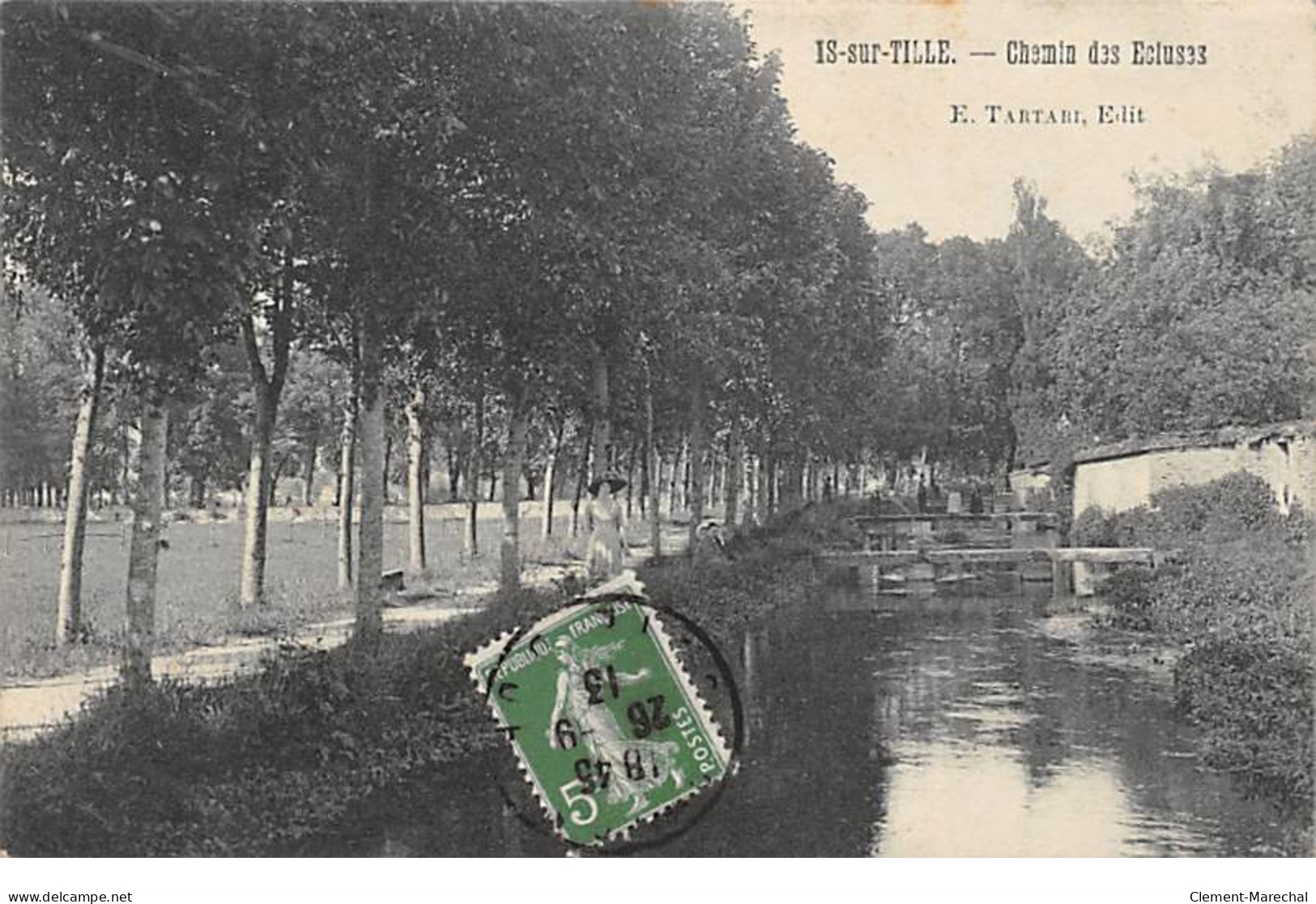 IS SUR TILLE - Chemin Des Ecluses - Très Bon état - Is Sur Tille