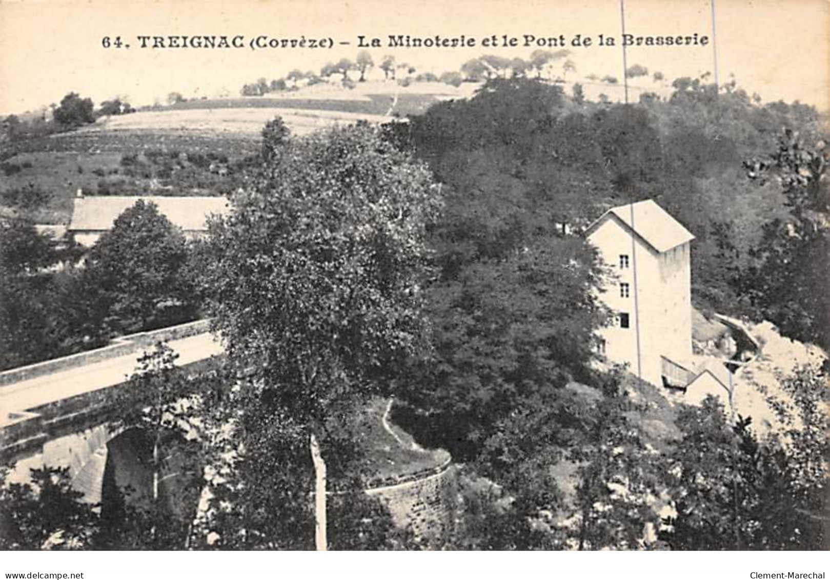 TREIGNAC - La Minoterie Et Le Pont De La Brasserie - Très Bon état - Treignac