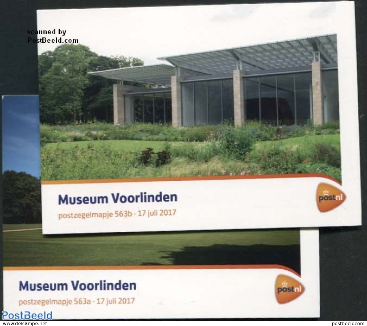 Netherlands 2017 Museum Voorlinden, Presentation Pack 563a+b, Mint NH, Art - Museums - Ungebraucht
