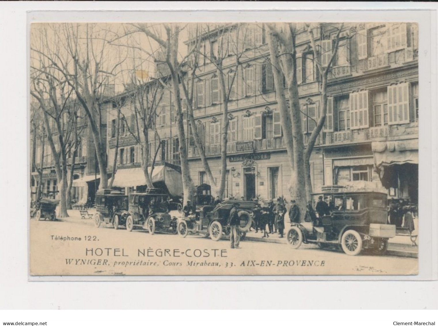 AIX EN PROVENCE - Hôtel Nègre-Coste - Wyniger, Propriétaire, Cours Mirabeau, 33 - état - Aix En Provence