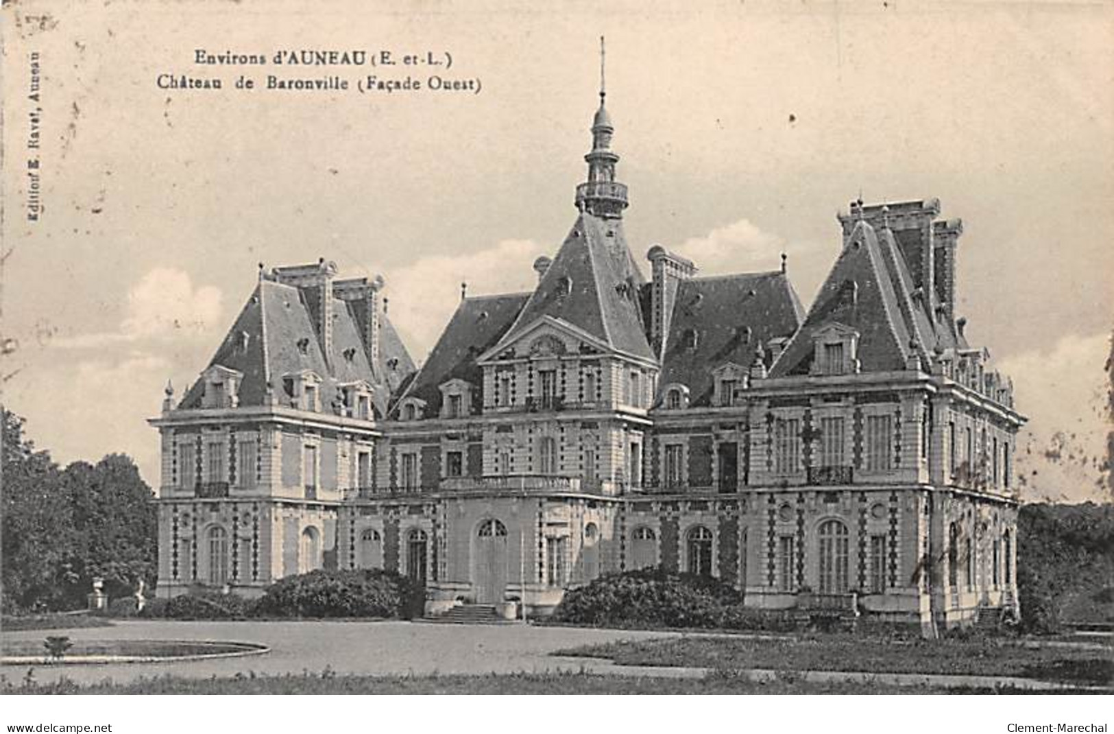 Environs D'AUNEAU - Château De BARONVILLE - Très Bon état - Sonstige & Ohne Zuordnung