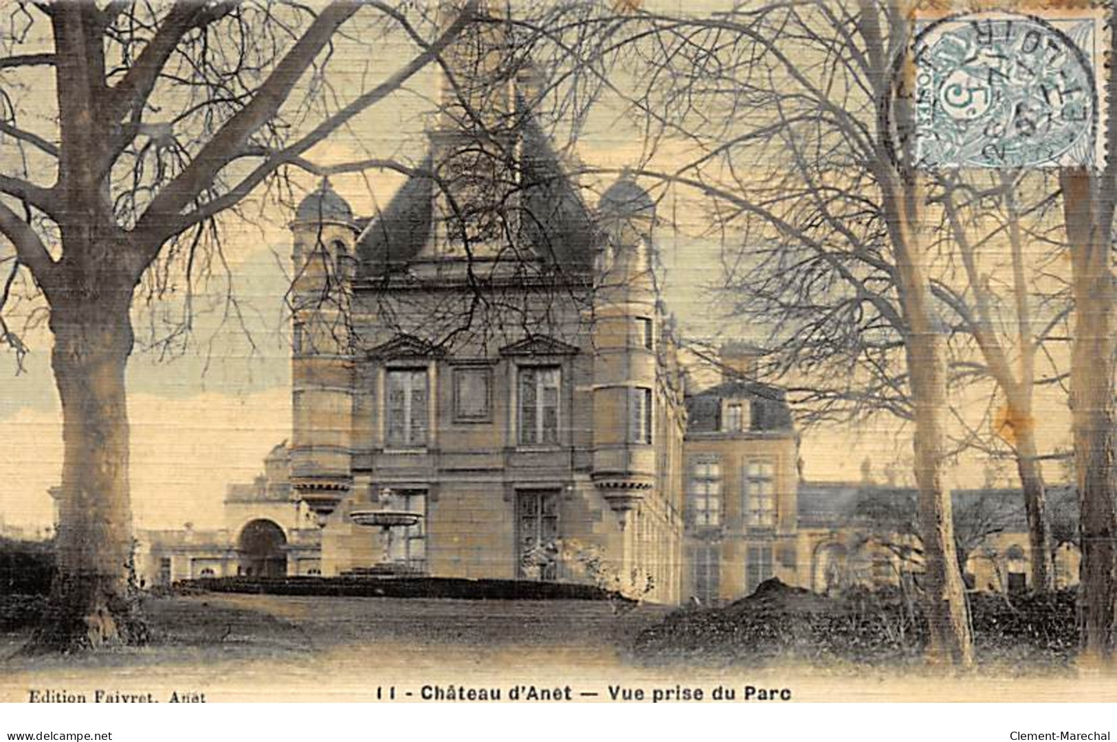 Château D'ANET - Vue Prise Du Parc - Très Bon état - Anet