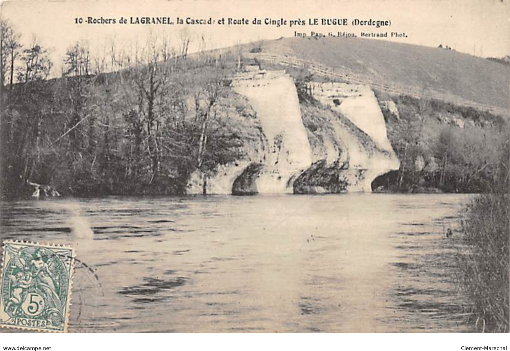 Rochers De LAGRANEL - La Cascade Et Route Du Cingle Près Le Bugue - Très Bon état - Andere & Zonder Classificatie