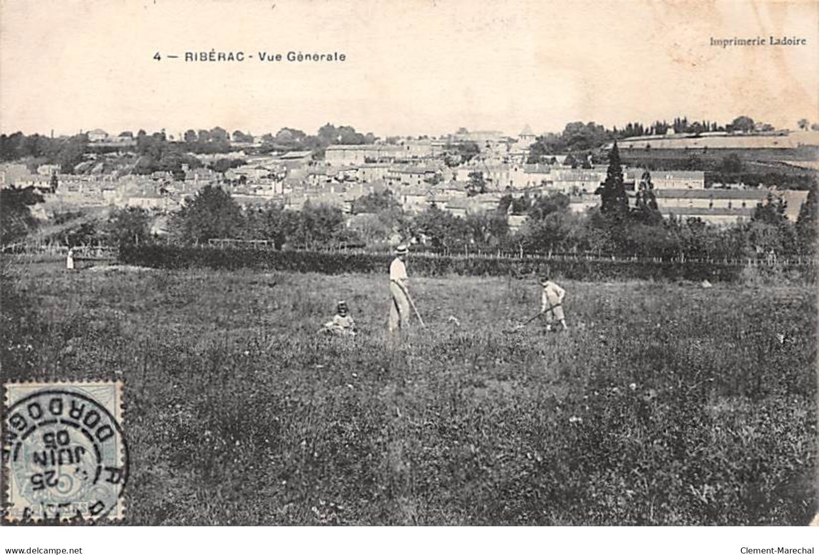 RIBERAC - Vue Générale - Très Bon état - Riberac