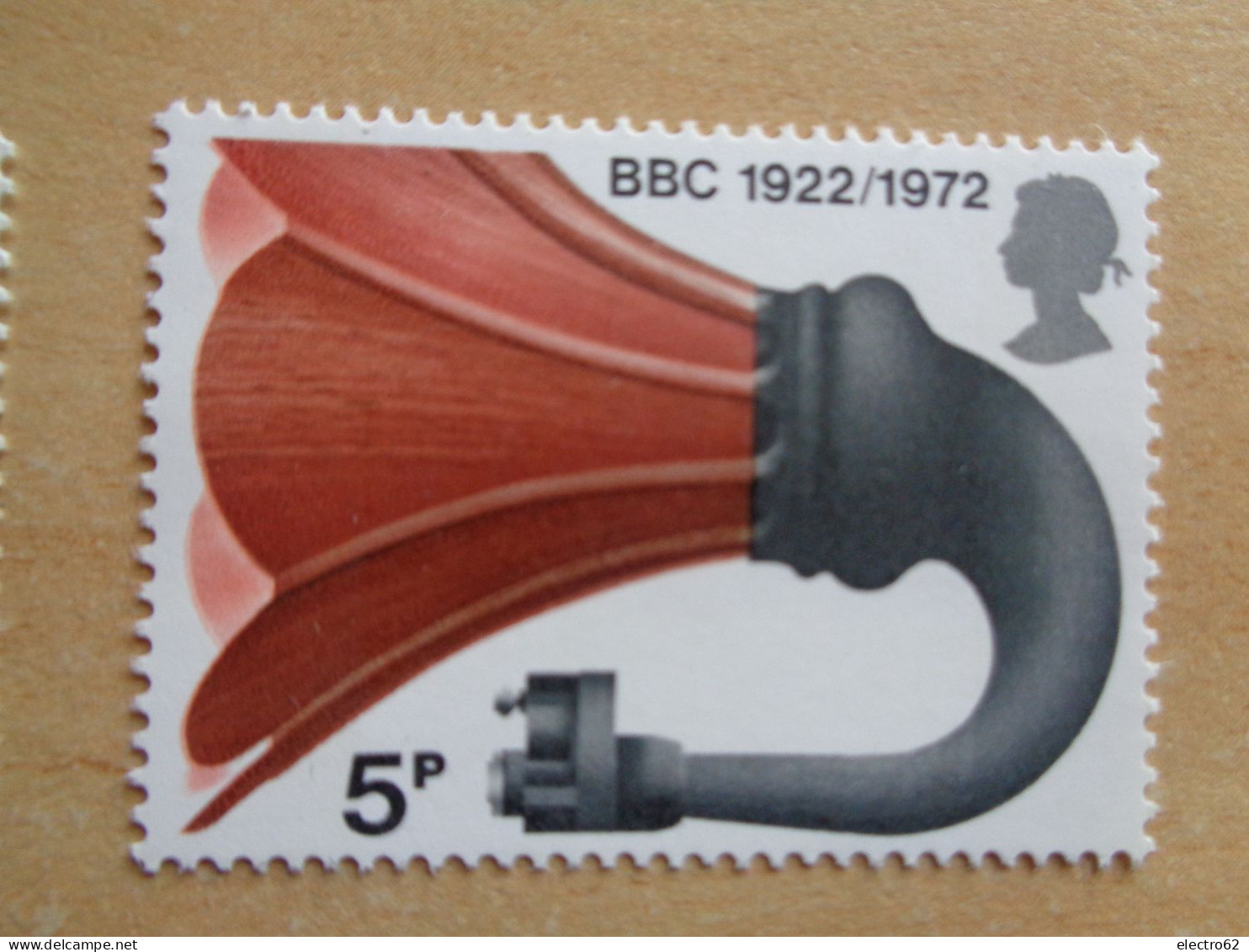Grande Bretagne Great Britain Radiodiffusion B.B.C Micro Haut Parleur Caméra Marconi Loud Speaker Neuf 1972 - Unused Stamps