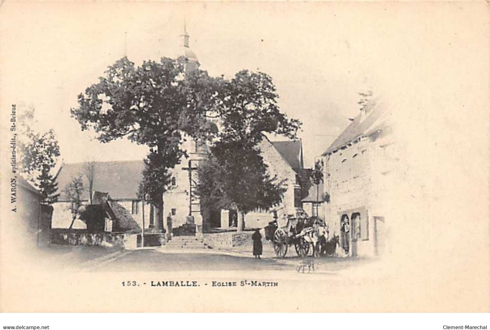 LAMBALLE - Eglise Saint Martin - Très Bon état - Lamballe