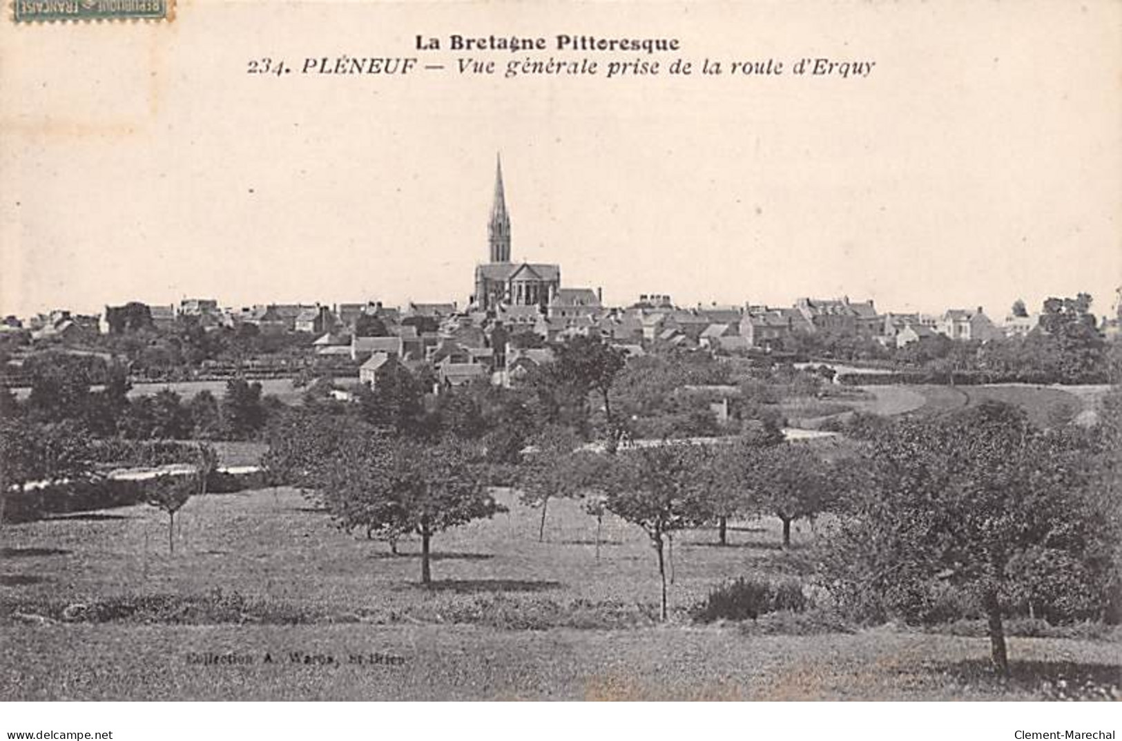 PLENEUF - Vue Générale Prise De La Route D'Erquy - Très Bon état - Pléneuf-Val-André