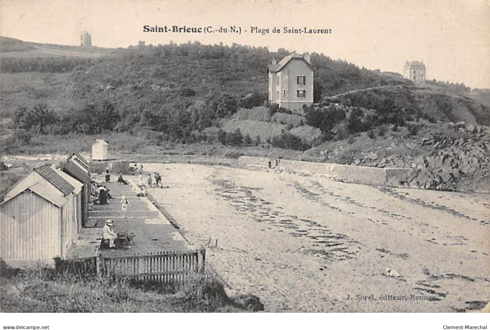 SAINT BRIEUC - Plage De Saint Laurent - Très Bon état - Saint-Brieuc