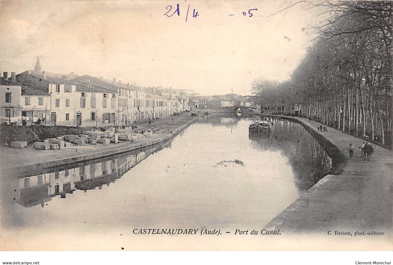 CASTELNAUDARY - Port Du Canal - Très Bon état - Castelnaudary