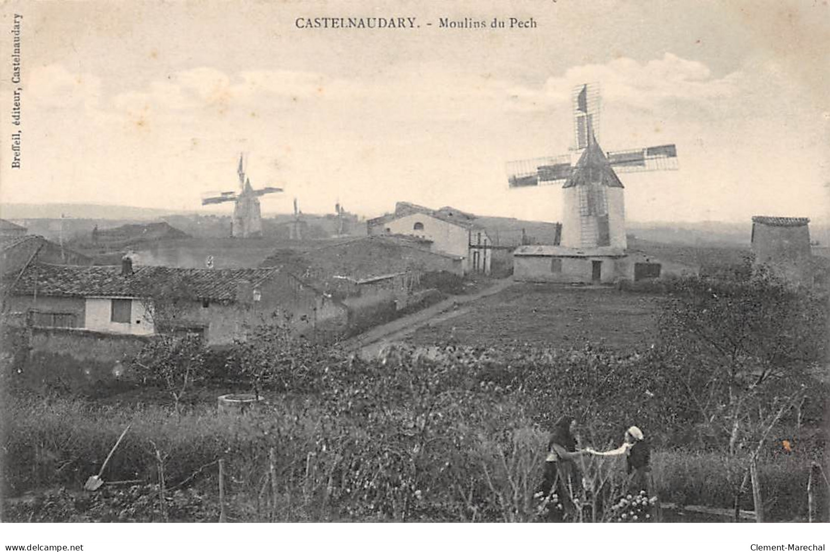 CASTELNAUDARY - Moulins Du Pech - Très Bon état - Castelnaudary