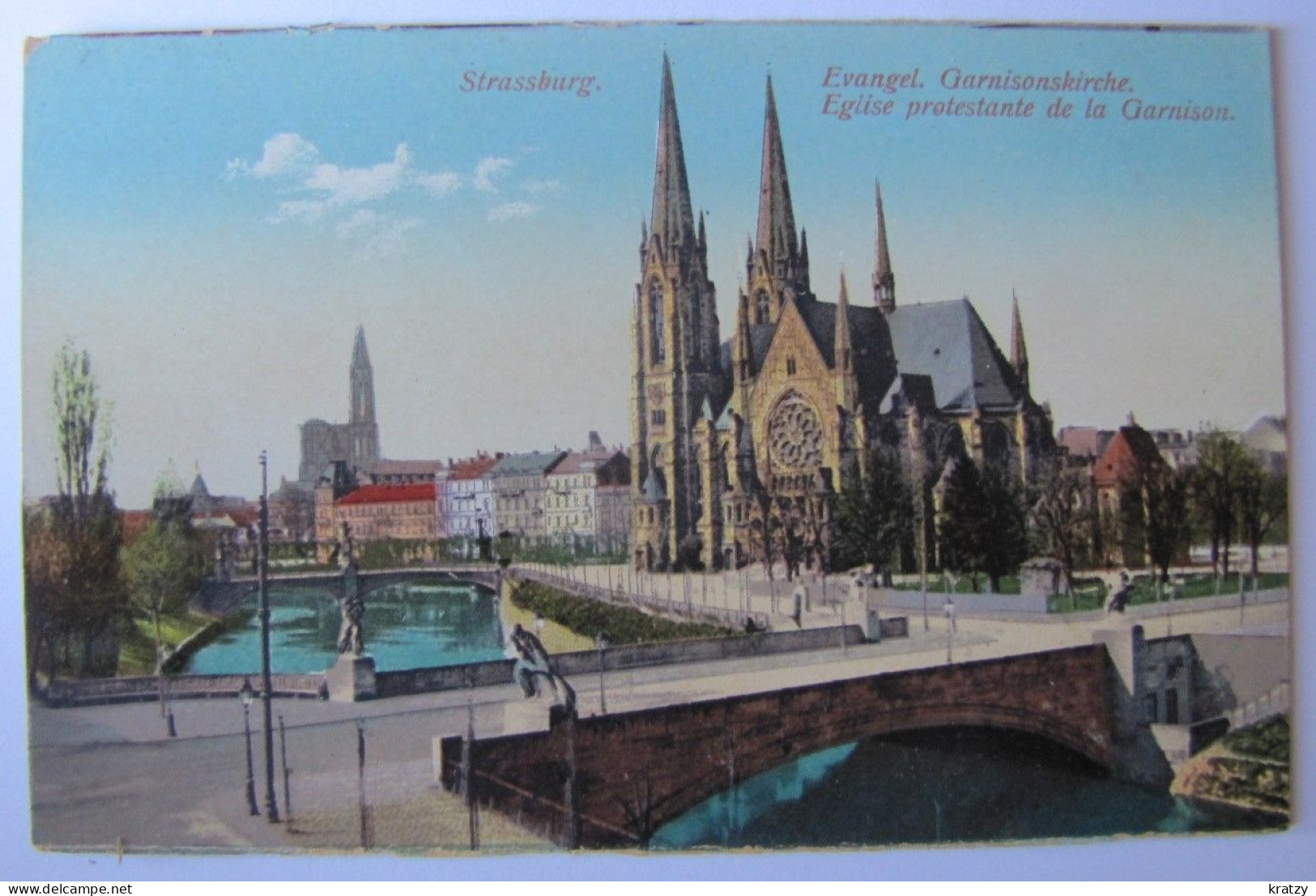 FRANCE - BAS RHIN - STRASBOURG - Eglise Protestante De La Garnison - Strasbourg