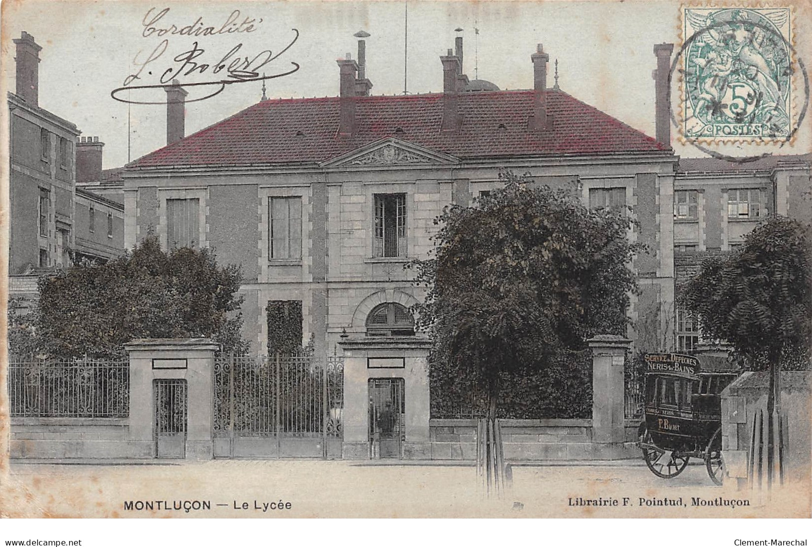 MONTLUCON - Le Lycée - Très Bon état - Montlucon