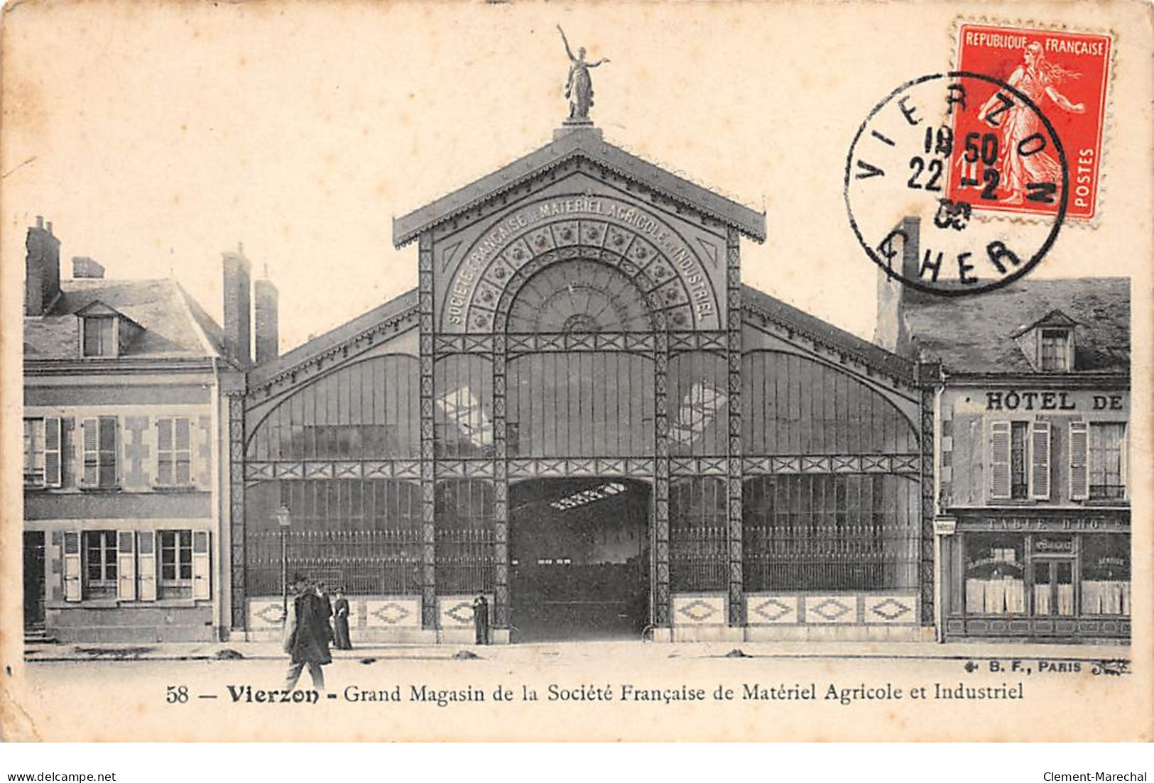 VIERZON - Grand Magasin De La Société Française De Matériel Agricole Et Industriel - Très Bon état - Vierzon