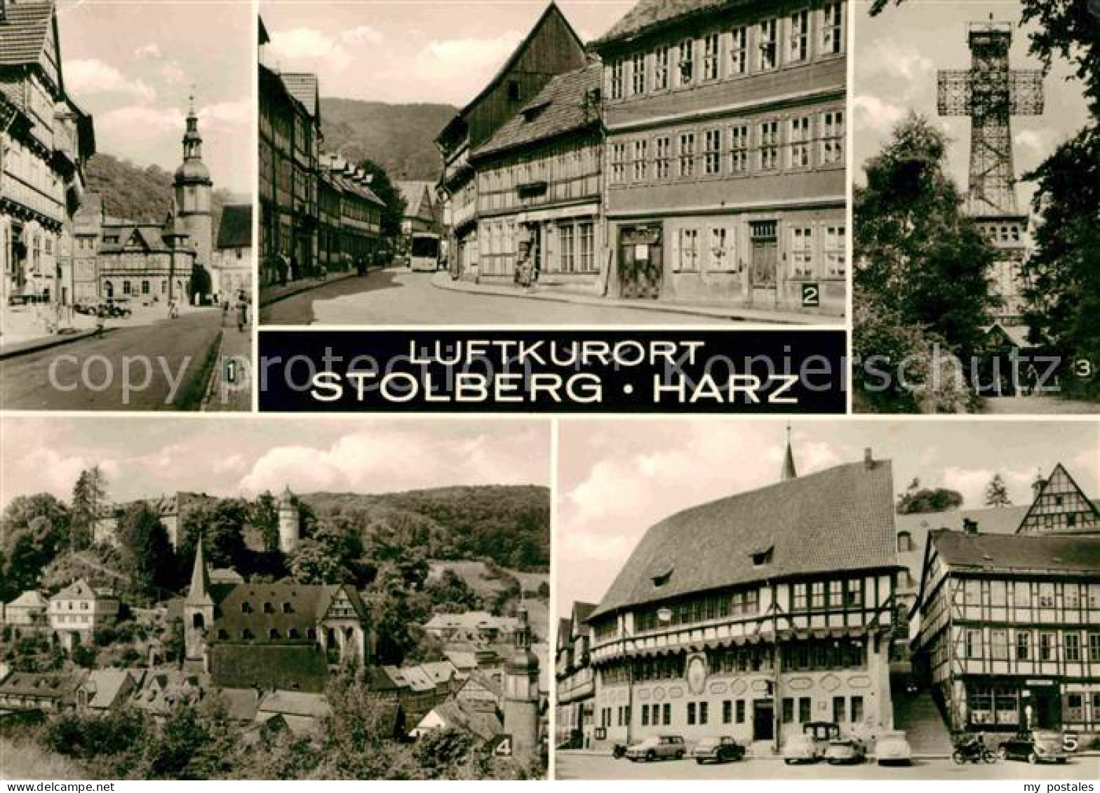 72637038 Stolberg Harz Rittergasse Markt Josephshoehe Rathaus Stolberg Harz - Stolberg (Harz)