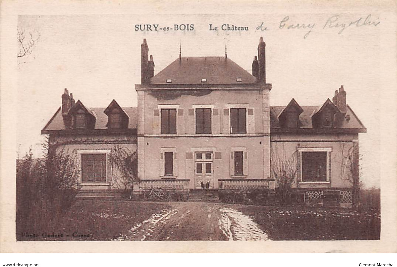 SURY EN BOIS - Le Château - Très Bon état - Sury-près-Léré