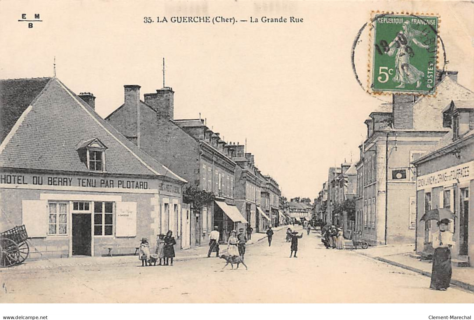 LA GUERCHE - La Grande Rue - Très Bon état - La Guerche Sur L'Aubois