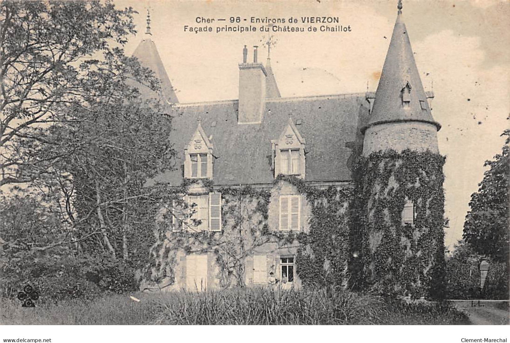 Environs De Vierzon - Façade Principale Du Château De Chaillot - Très Bon état - Autres & Non Classés