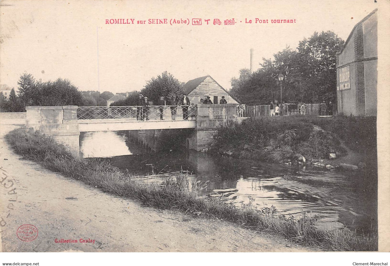 ROMILLY SUR SEINE - Le Pont Tournant - Très Bon état - Romilly-sur-Seine