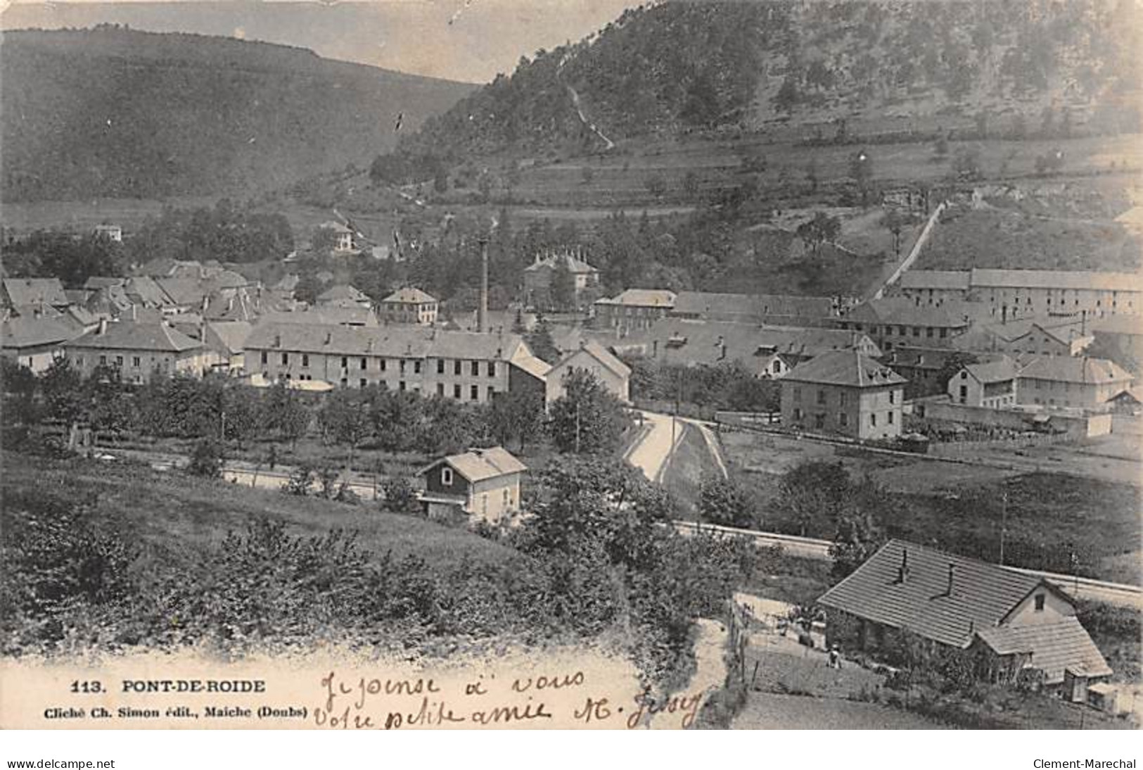 PONT DE ROIDE - Très Bon état - Sonstige & Ohne Zuordnung