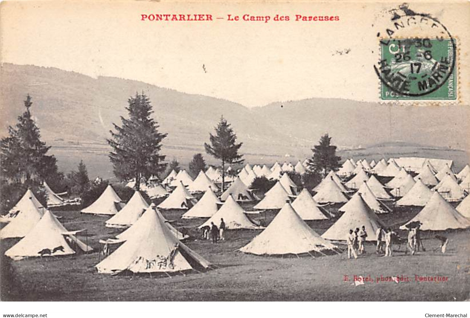 PONTARLIER - Le Camp Des Pareuses - Très Bon état - Pontarlier