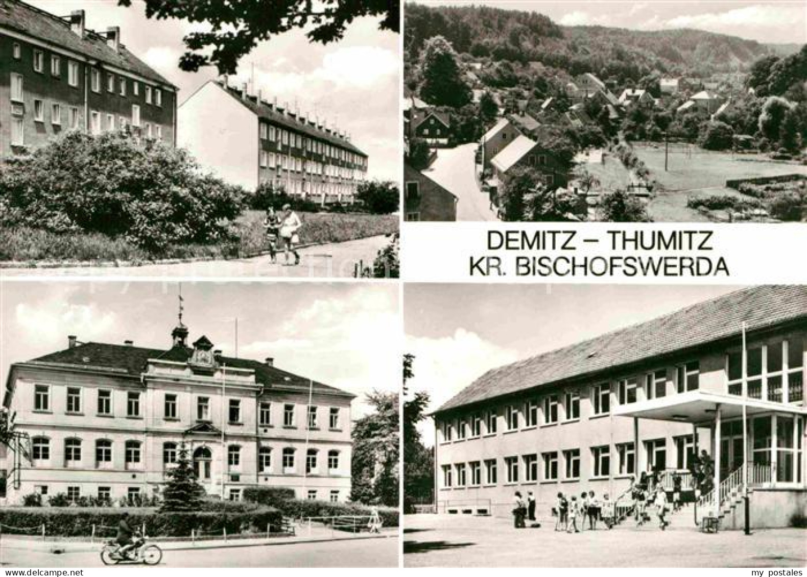 72637014 Demitz-Thumitz Wohnsiedlung Schule Demitz-Thumitz - Demitz-Thumitz
