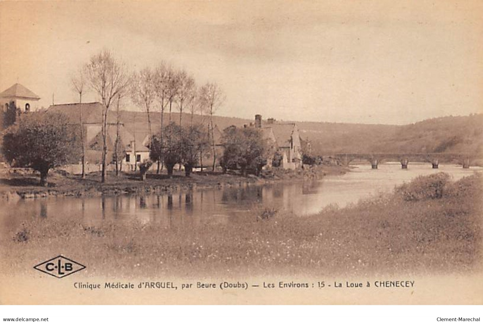 Clinique Médicale D'ARGUEL Par Beure - La Loue à CHENECEY - Très Bon état - Sonstige & Ohne Zuordnung