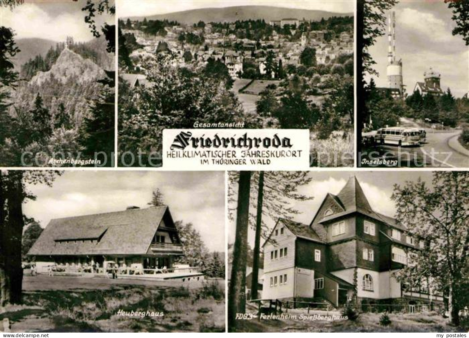 72637012 Friedrichroda Aschenbergstein Heuberghaus Ferienheim Spiessberghaus Ins - Friedrichroda