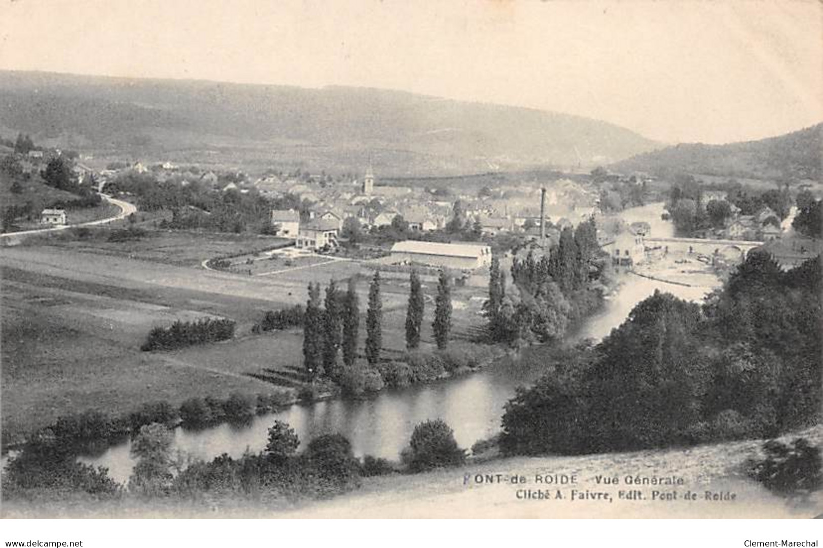 PONT DE ROIDE - Vue Générale - Très Bon état - Sonstige & Ohne Zuordnung