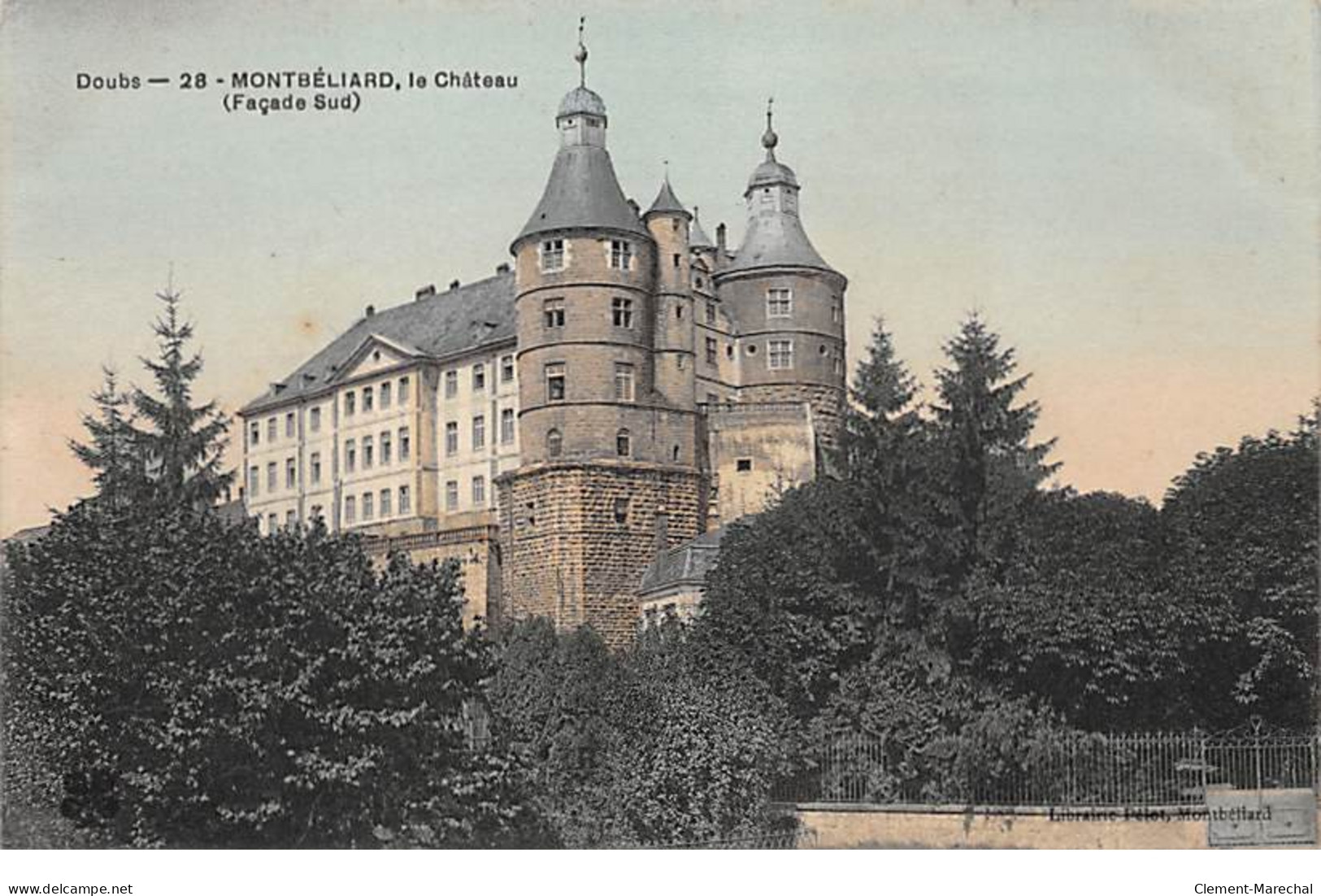 MONTBELIARD - Le Château - Très Bon état - Montbéliard