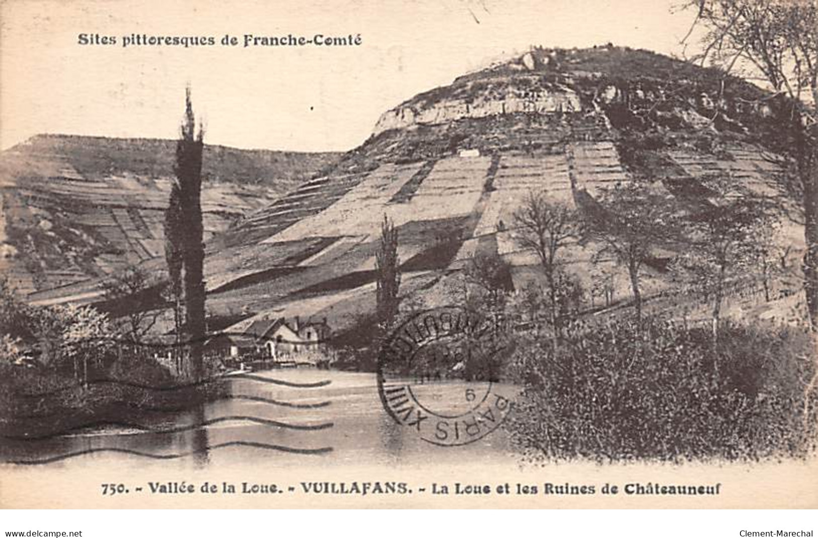VUILLAFANS - La Loue Et Les Ruines De Châteauneuf - Très Bon état - Sonstige & Ohne Zuordnung