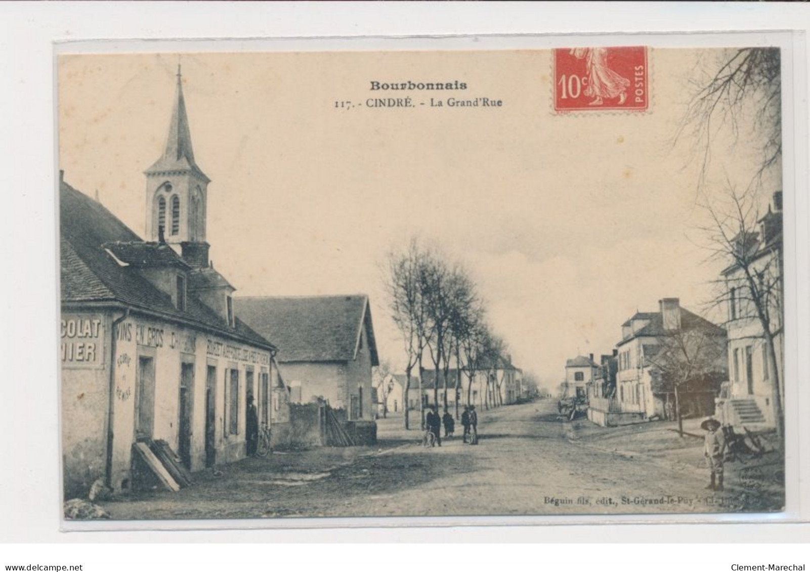 CINDRE - Bourbonnais - La Grand'rue - Trés Bon état - Otros & Sin Clasificación