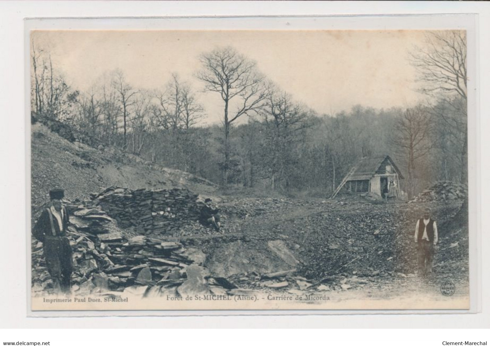 SAINT MICHEL - Forêt - Carrière De Micorda - Trés Bon état - Andere & Zonder Classificatie