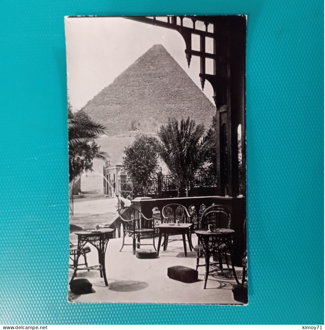 Cartolina Cairo. Viaggiata 1953 - Le Caire