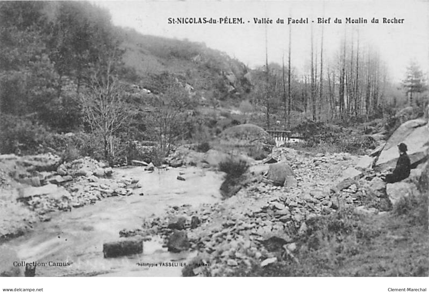 SAINT NICOLAS DU PELEM - Vallée Du Faodel - Bief Du Moulin Du Rocher - Très Bon état - Saint-Nicolas-du-Pélem