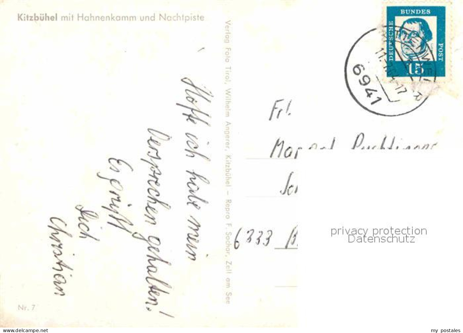 72636984 Kitzbuehel Tirol Mit Hahnenkamm Nachtpiste Kitzbuehel - Other & Unclassified